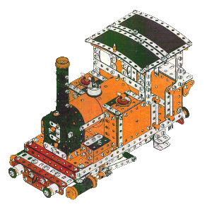 Two Rail Saddle Tank Locomotive